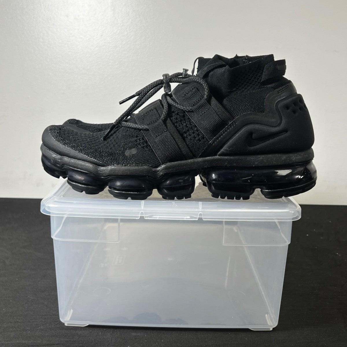 Nike Air VaporMax Utility 'Black' 9.5 (Moderately Worn Pre-Owned)Nike - Image 3