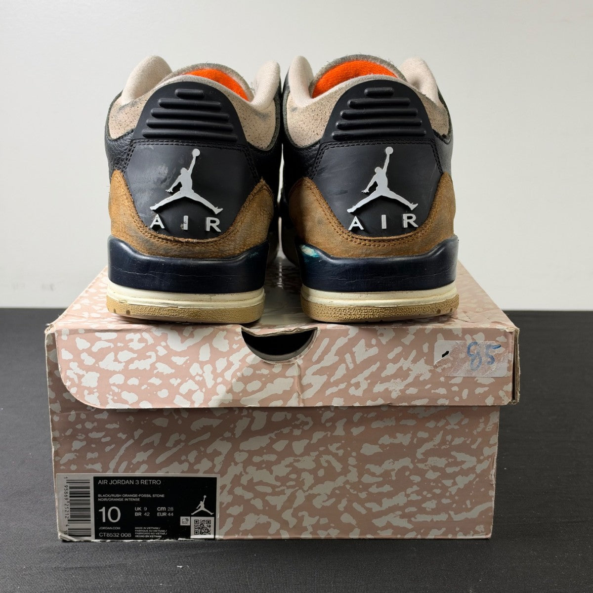Jordan 3 Retro Desert Elephant (Size 10) - Image 4