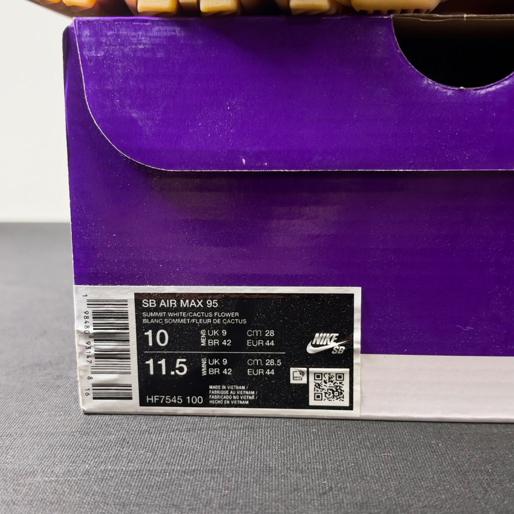 Nike Air Max 95 SB Cactus Flower (Size 10) - Image 4