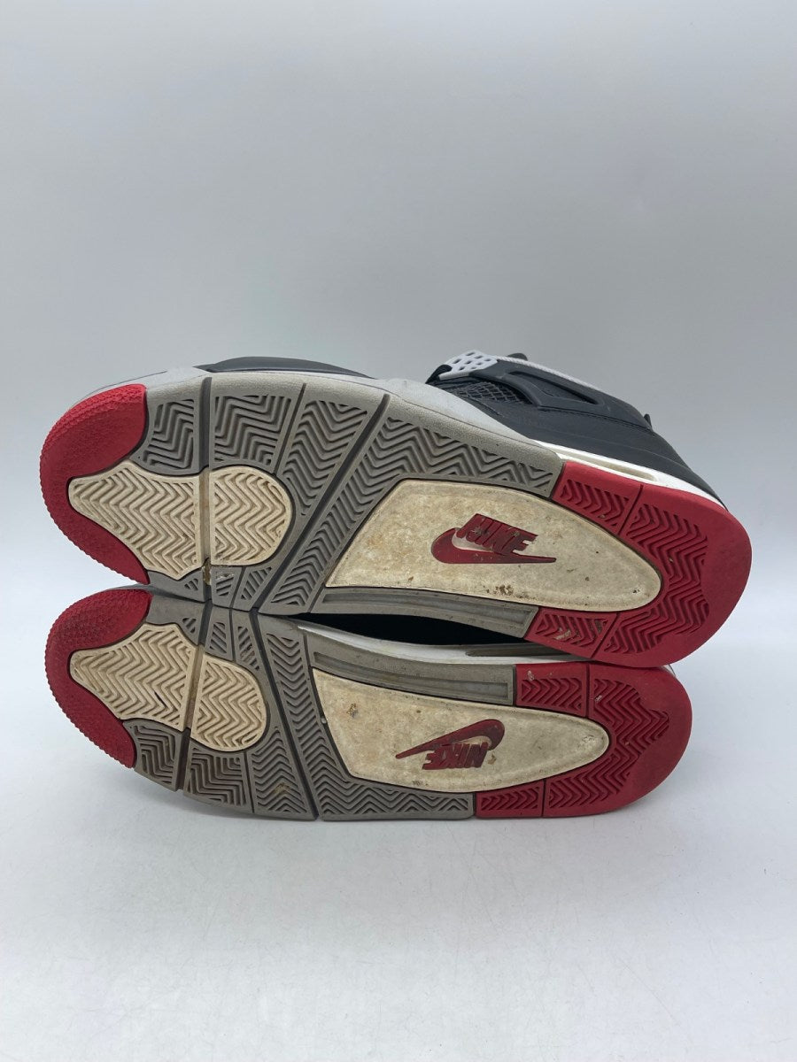 Jordan 4 Retro Bred Reimagined 10.5 (Moderately Worn Pre-Owned)JordanBlack/Cement Grey/Varsity Red/Summit White - Image 7