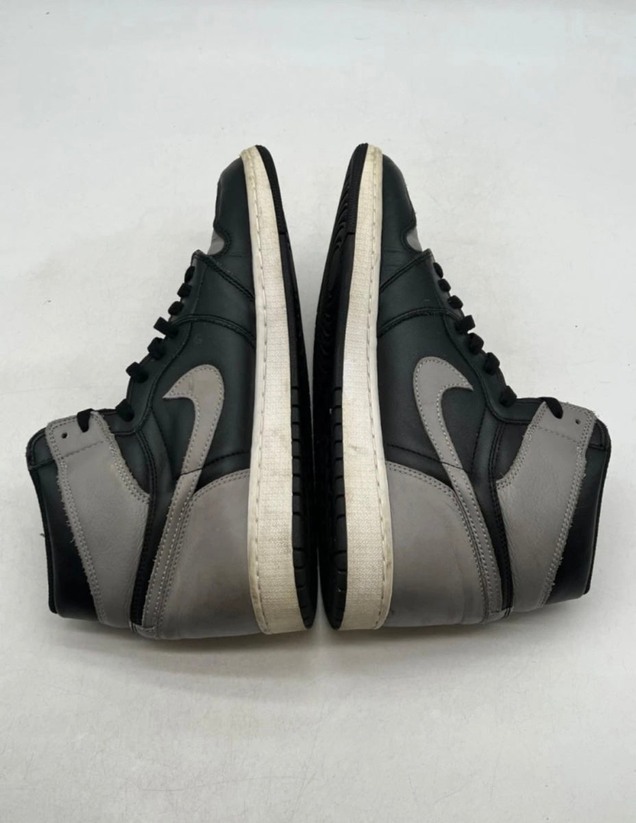 Jordan 1 Retro High Shadow (2018) 13 (Heavily Worn Pre-Owned)JordanBlack/Medium Grey-White - Image 6