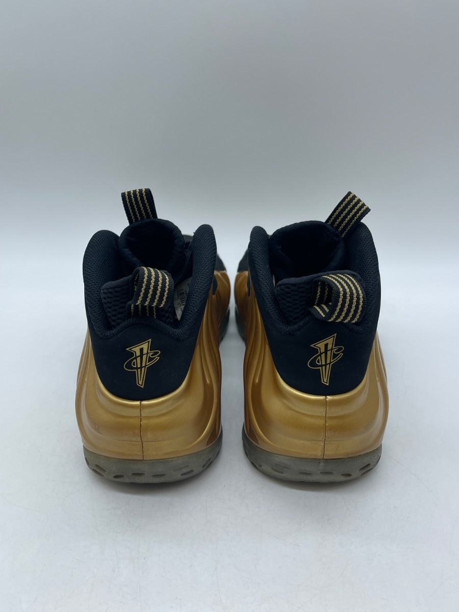 Nike Air Foamposite One Metallic Gold 10 (Moderately Worn Pre-Owned)NikeMetallic Gold/Metallic Gold-Black - Image 3