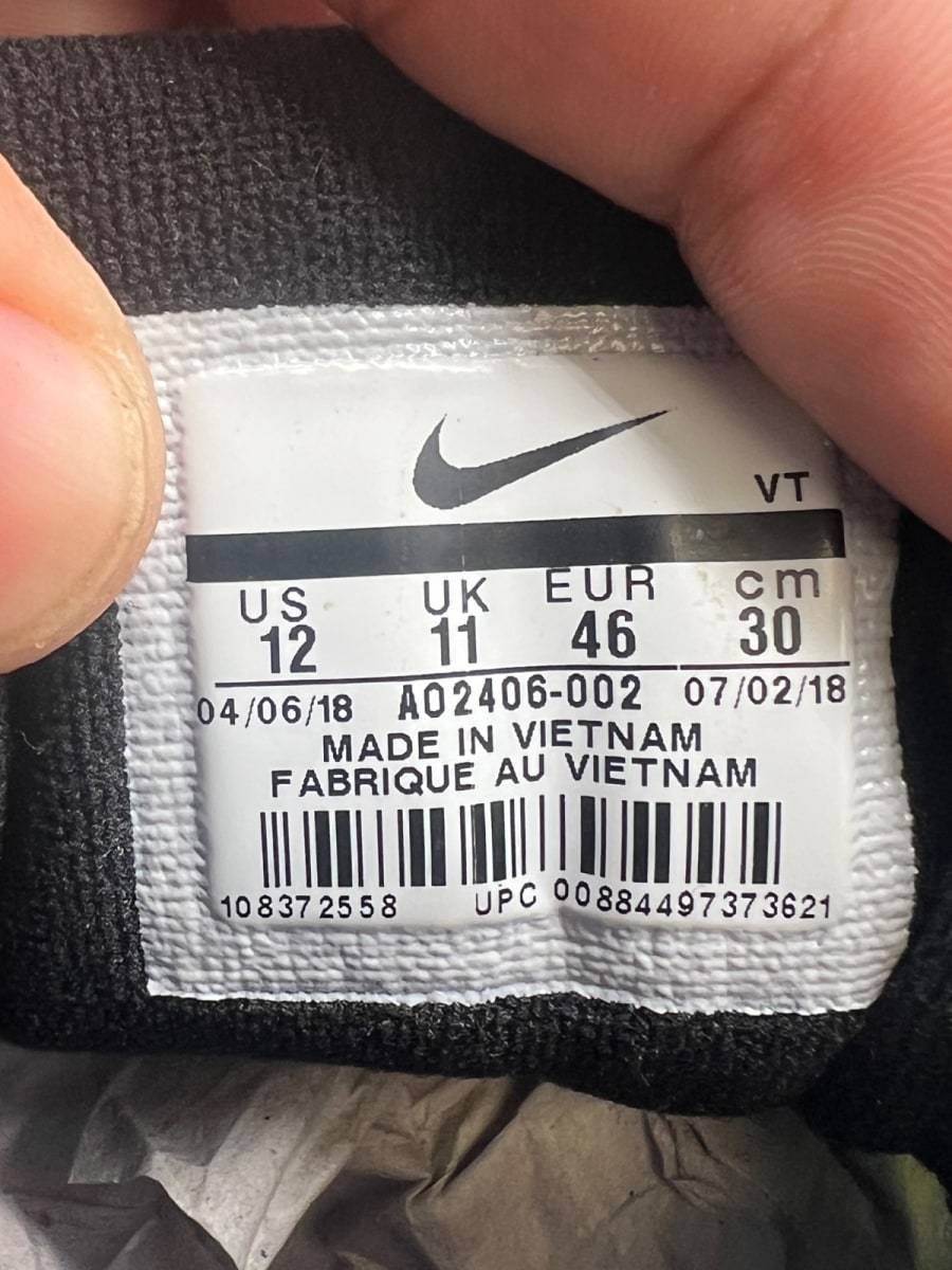 Nike Air Max 97/BW Metallic Silver Persian Violet 12 (Lightly Worn Pre-Owned) - Image 8