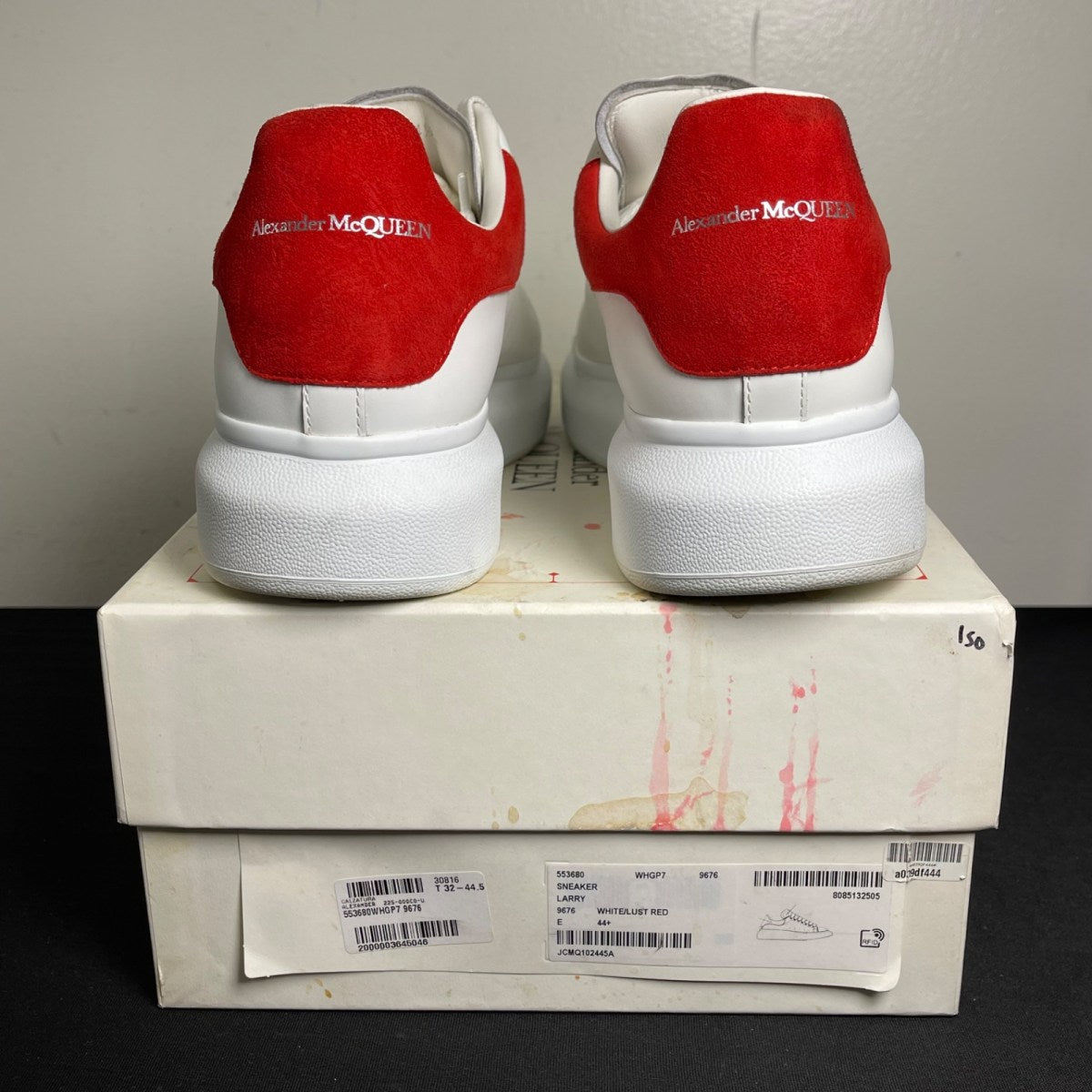 Alexander McQueen Oversized Red (Size 44.5) - Image 4