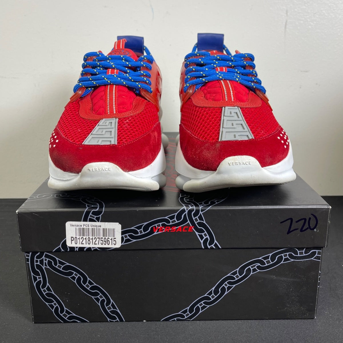 Versace Chain Reaction 'Red Cherry' (Size 43) - Image 2