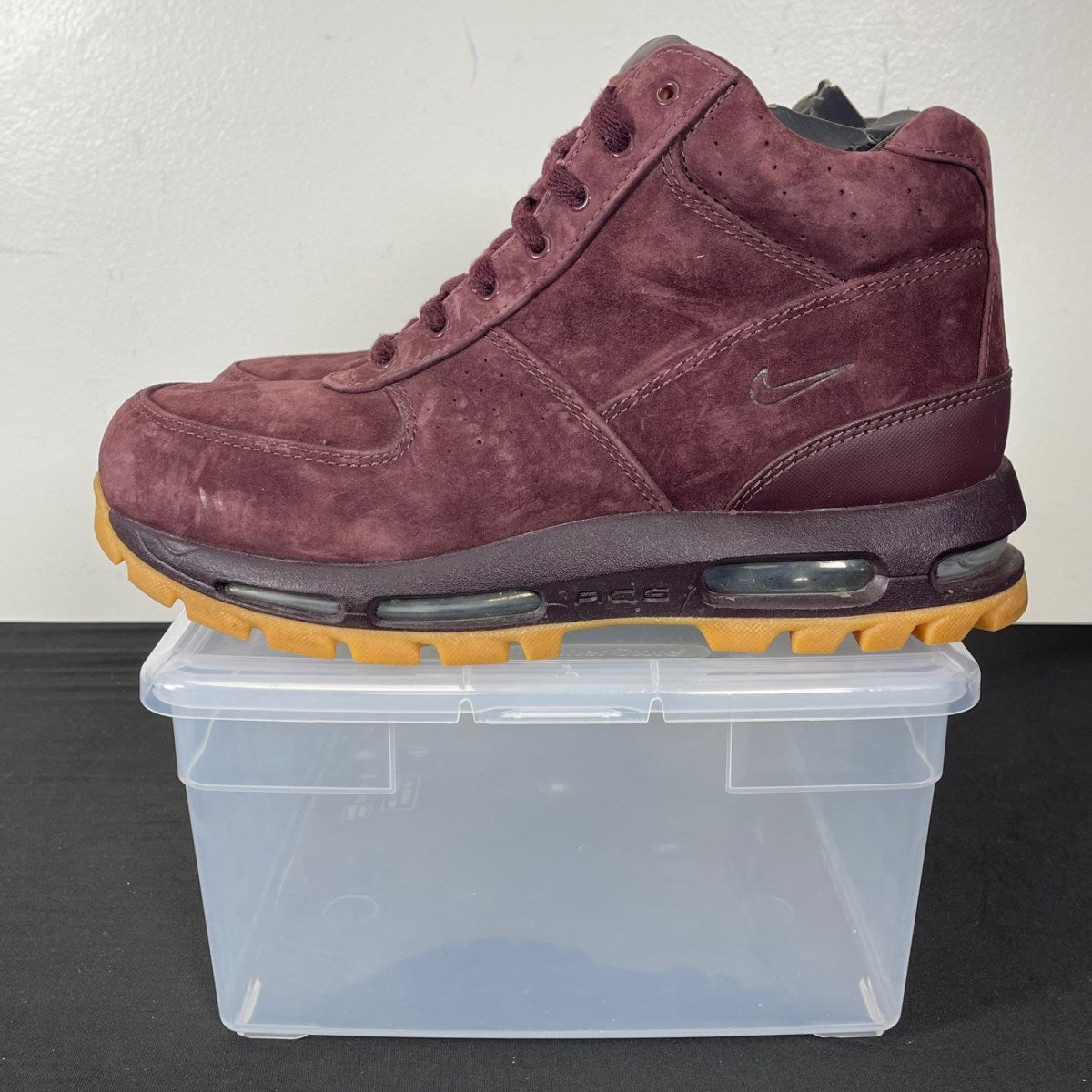 Nike Air Max Goadome 2013 'Deep Burgundy Gum' 9.5 (Moderately Worn Pre-Owned)Nike - Image 3