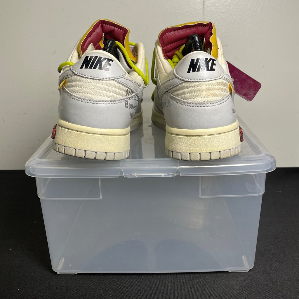 Nike Dunk Low Off-White Lot 8 (Size 9) - aux