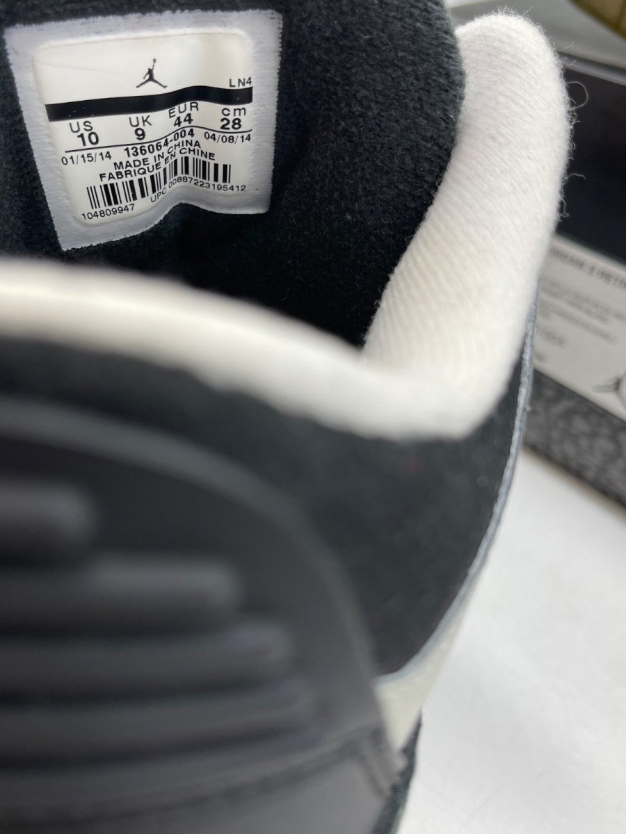 Jordan 3 Retro Wolf Grey 10 (Moderately Worn Pre-Owned) - Image 8
