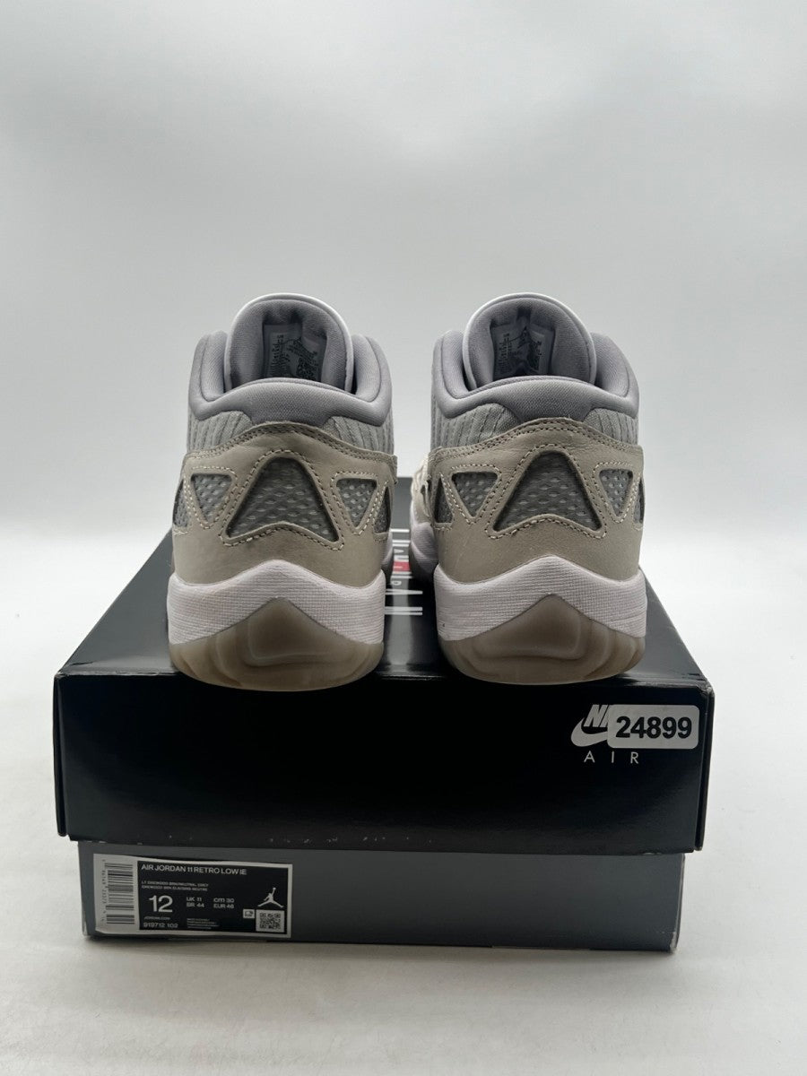 Jordan 11 Retro Low IE Light Orewood Brown 12 (Lightly Worn Pre-Owned)JordanLight Orewood Brown/Neutral Grey/White/Cement - Image 6