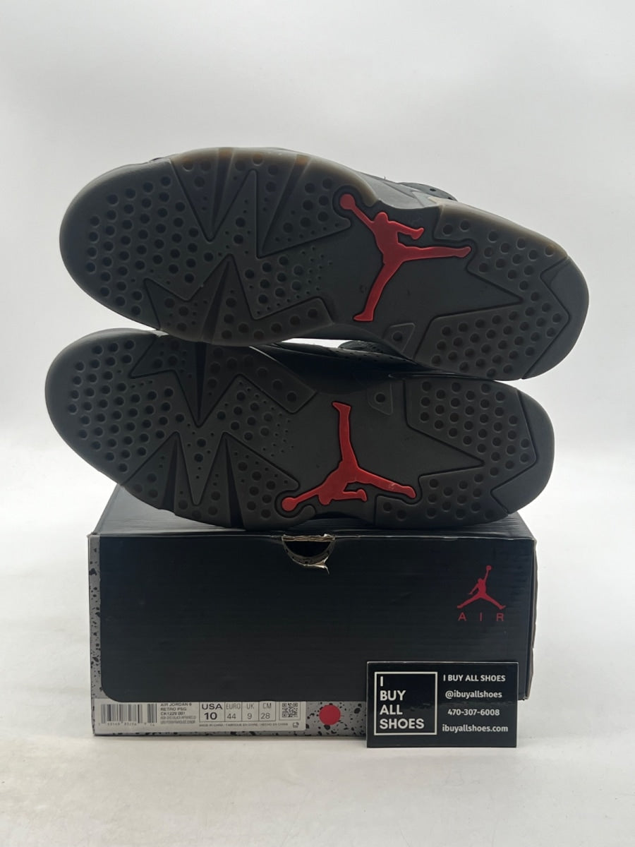 Jordan 6 Retro PSG Paris Saint-Germain 10 (Moderately Worn Pre-Owned) - Image 8