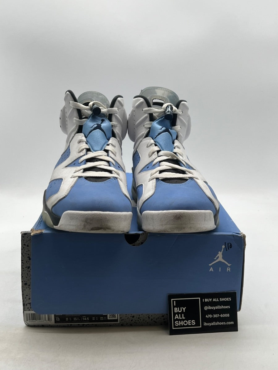 Jordan 6 Retro UNC White 13 (Moderately Worn Pre-Owned) - Image 2