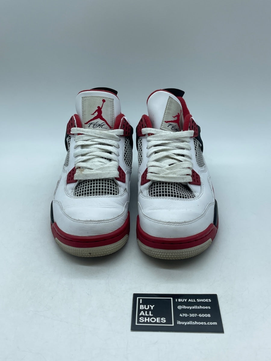 Jordan 4 Retro Fire Red (2012) 9.5 (Heavily Worn Pre-Owned) - Image 2