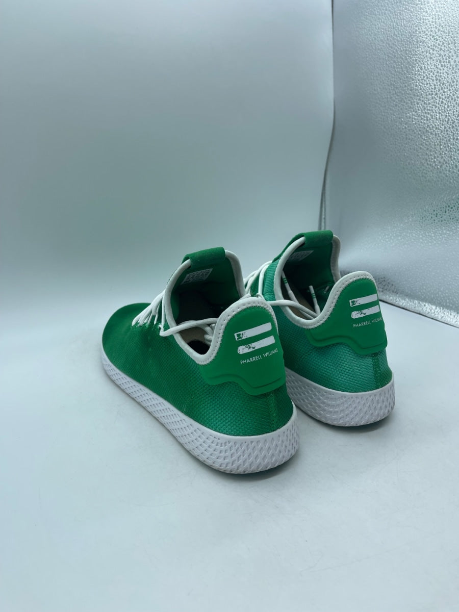 adidas Tennis HU Pharrell Holi Green 14 (Moderately Worn Pre-Owned) - Image 4