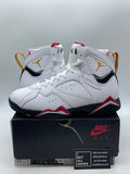 Jordan 7 Retro Cardinal (2022) 8 (Moderately Worn Pre-Owned) - Image 1