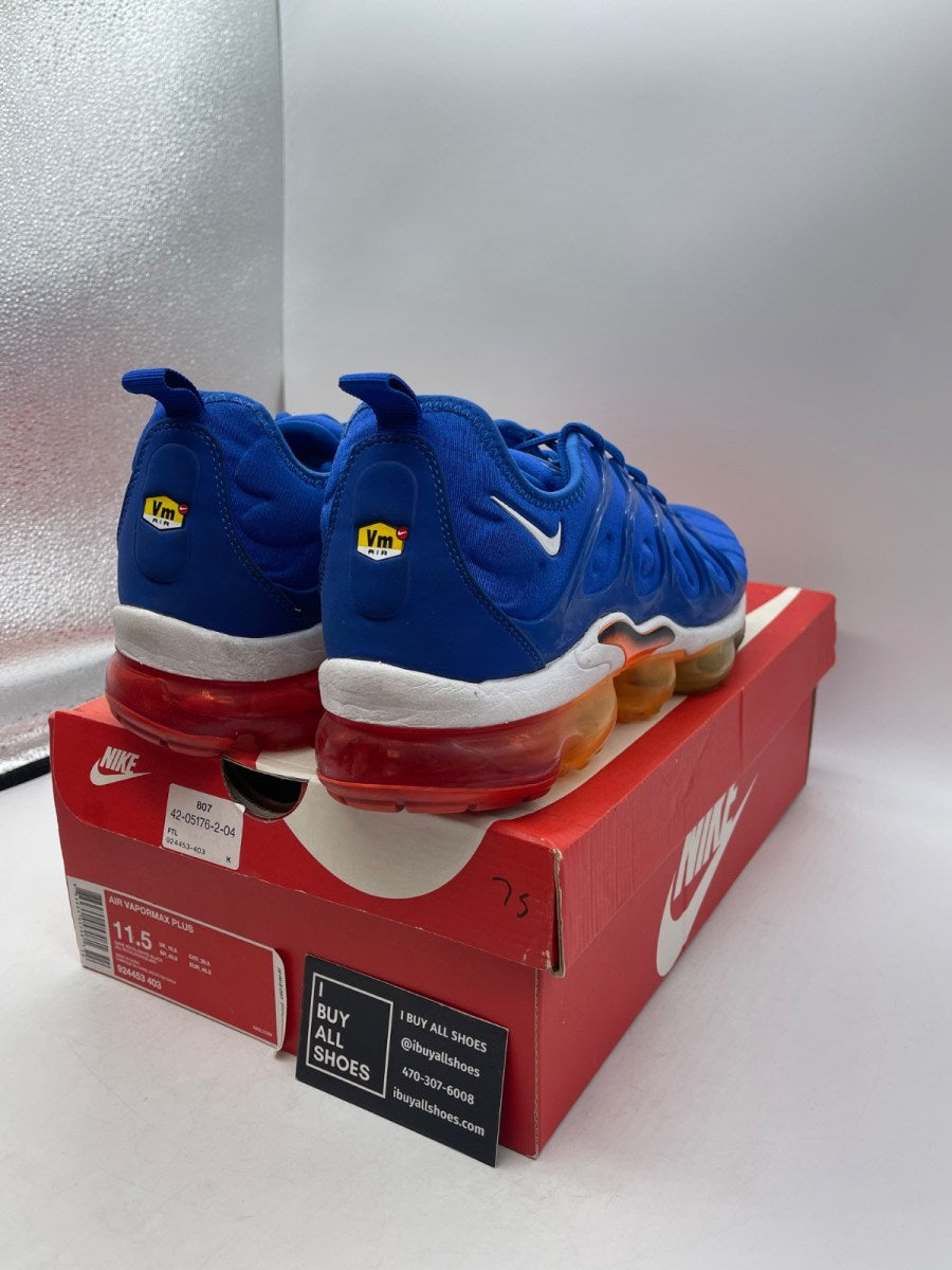 Nike Air VaporMax Plus Game Royal 11.5 (Moderately Worn Pre-Owned)