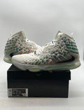 Nike LeBron 17 Air Command Force 14 (Lightly Worn Pre-Owned)NikeWhite/Black-Multi-Color - Image 1