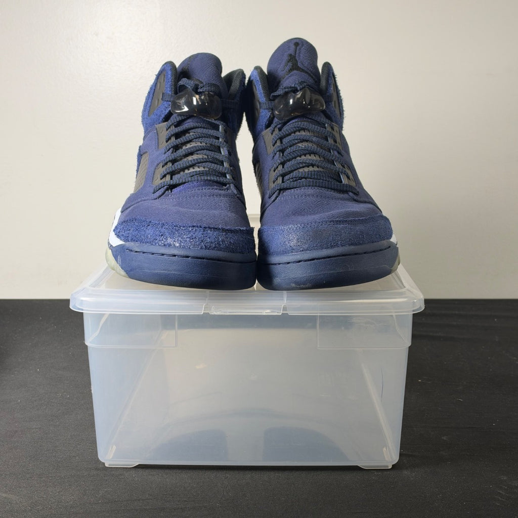 Jordan 5 Retro Midnight Navy (Size 12) - Image 2