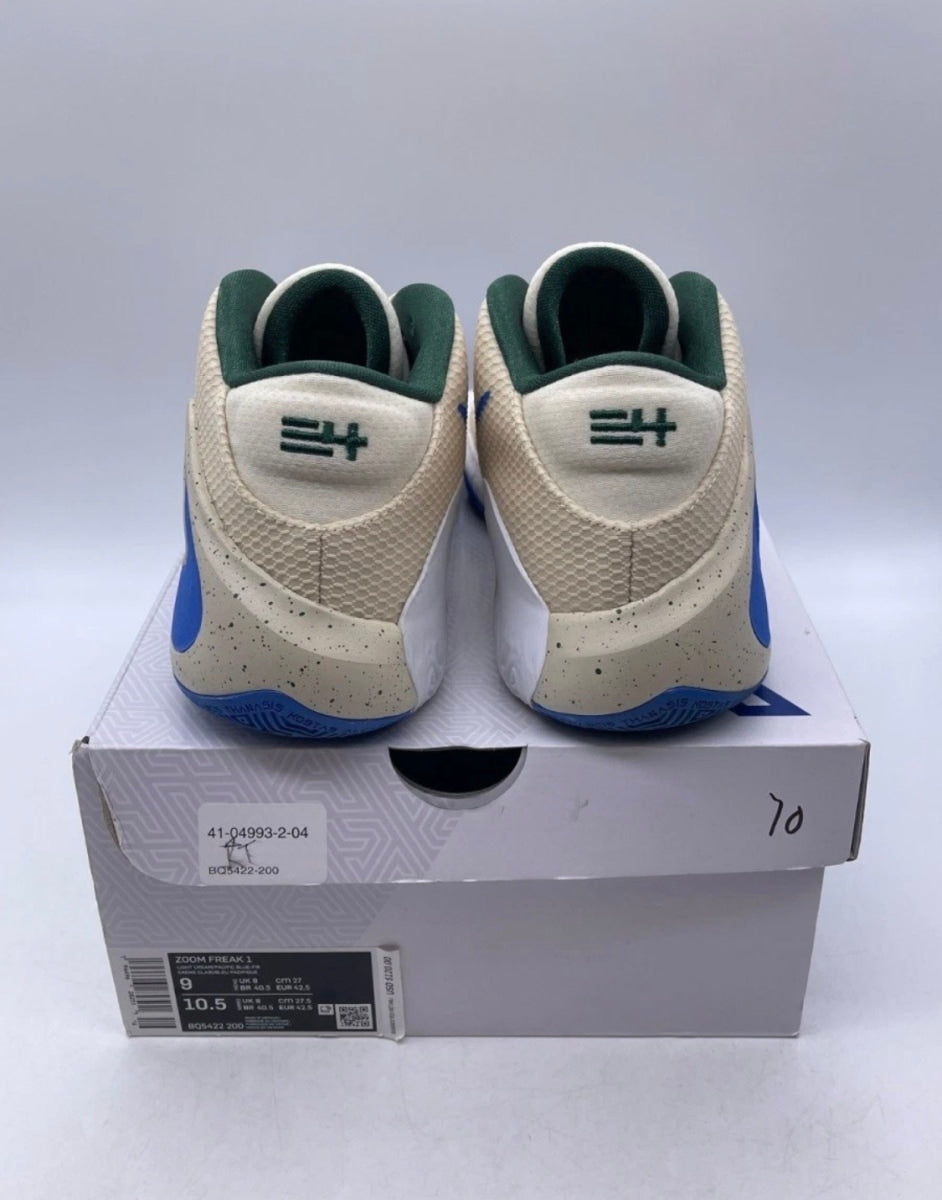 Nike Zoom Freak 1 Cream City 9 (Lightly Worn Pre-Owned)NikeLight Cream/Pacific Blue - Image 3