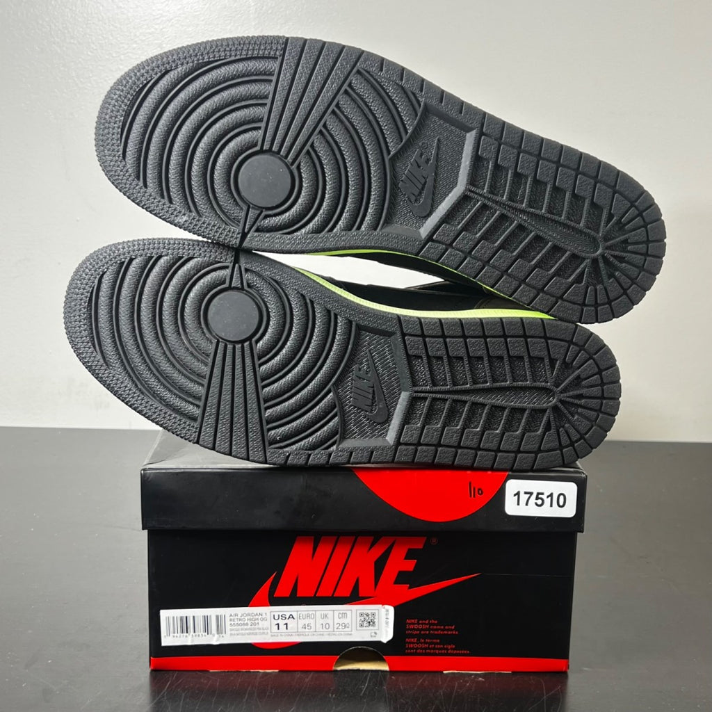 Jordan 1 Retro High Tokyo Bio Hack 11 (Lightly Worn Pre-Owned)JordanBaroque Brown/Black-Laser Orange-Racer Pink - Image 6