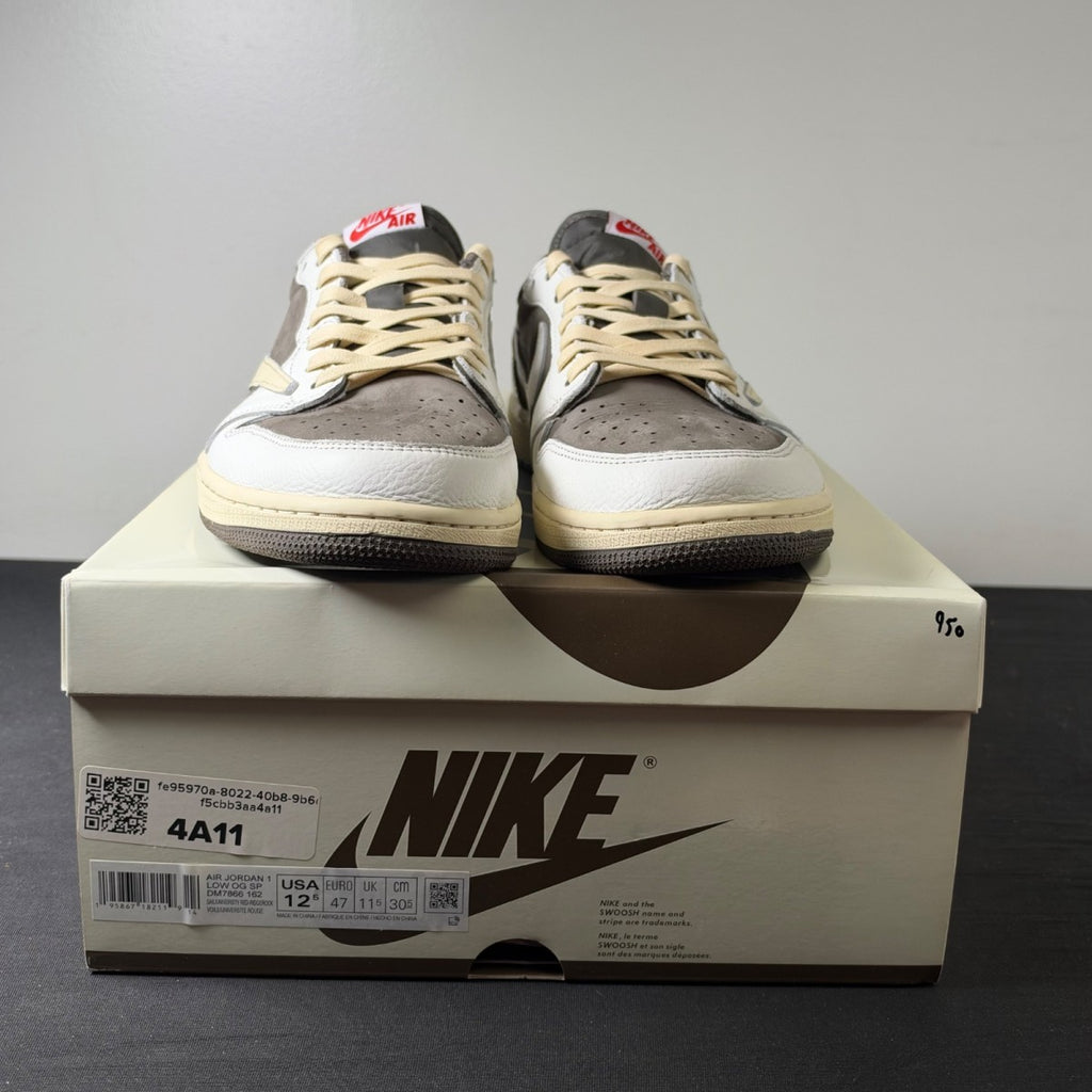 Jordan 1 Retro Low OG SP Travis Scott Reverse Mocha (Size 12.5) - Image 2