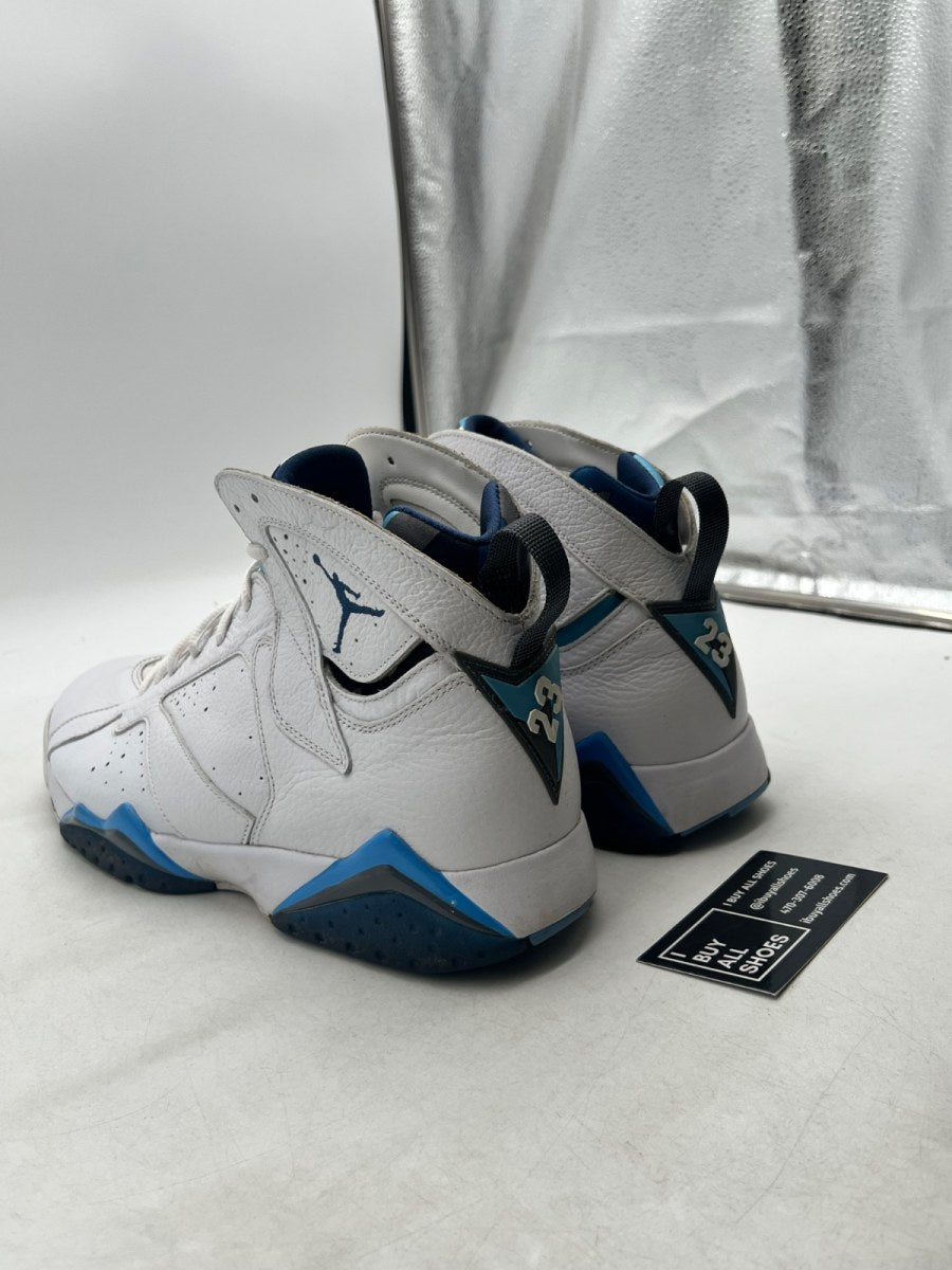 Jordan 7 Retro French Blue (2015) 13 (Moderately Worn Pre-Owned) - Image 4