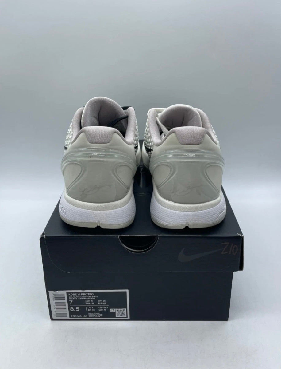 Nike Kobe 6 Protro Sail All-Star 7 (Lightly Worn Pre-Owned)NikeSail/Black/Light Bone/White/Platinum Violet - Image 3