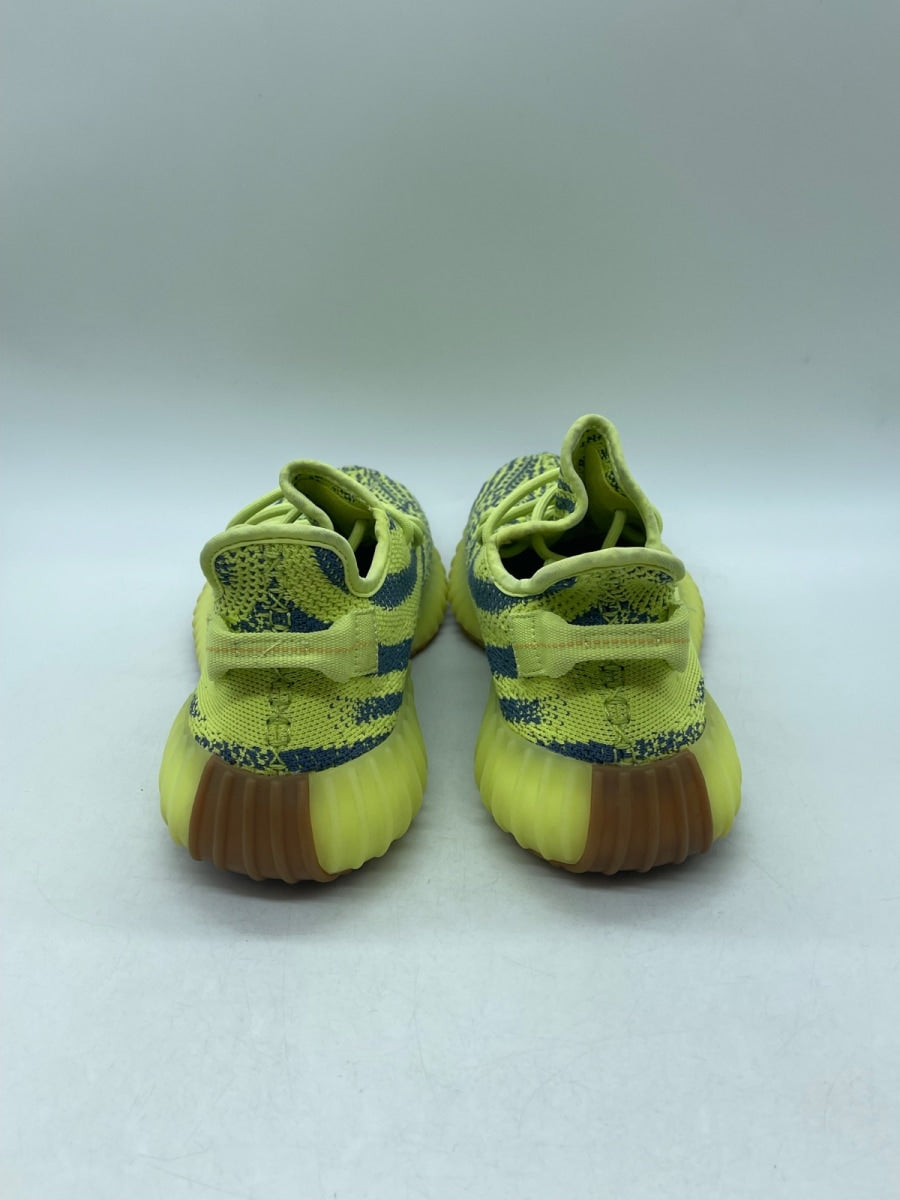 adidas Yeezy Boost 350 V2 Semi Frozen Yellow 9.5 (Moderately Worn Pre-Owned)adidasSemi Frozen Yellow/Raw Steel/Red - Image 3