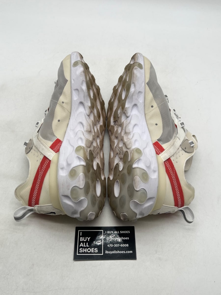 Nike React Element 87 Sail Light Bone 12 (Moderately Worn Pre-Owned) - Image 6