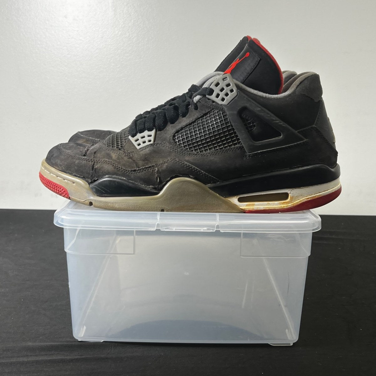 Jordan 4 Retro Black Cement (2012) (Size 11.5) - Image 3