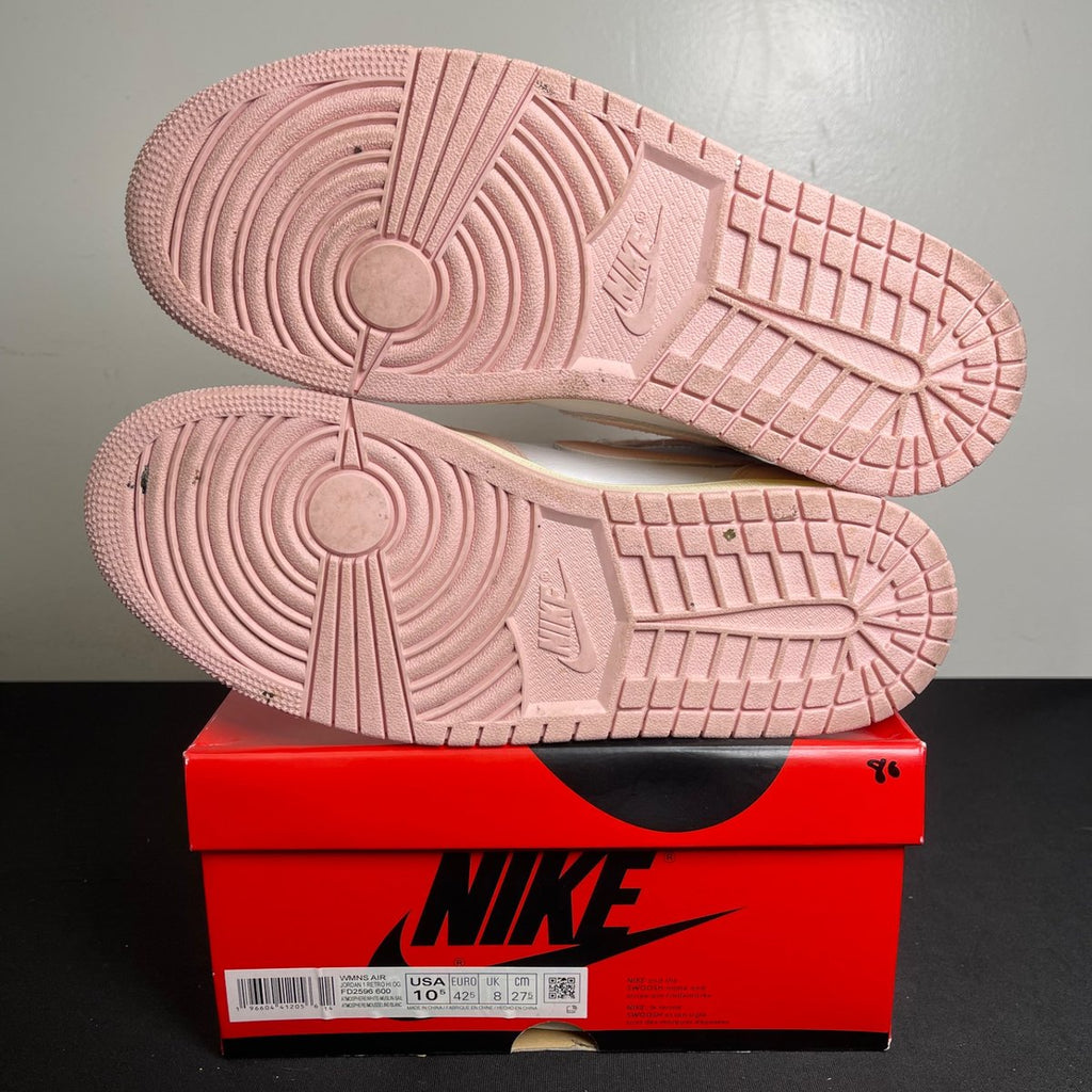 Jordan 1 Retro High OG Washed Pink (Women's) (Size 10.5W) - aux