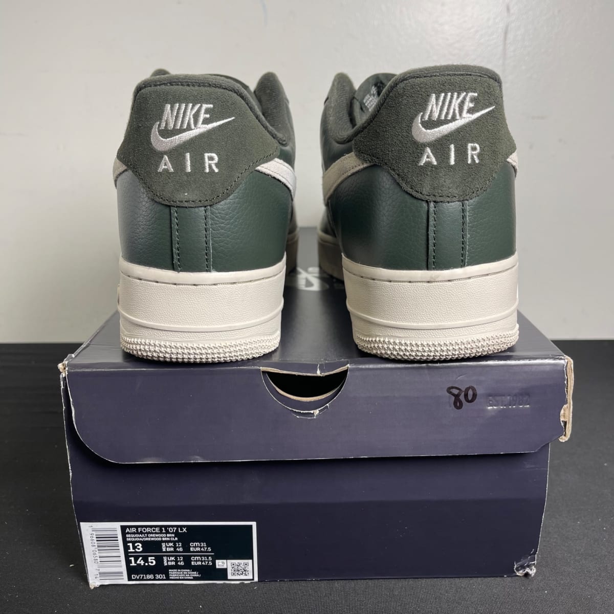 Nike Air Force 1 Low '07 LX NBHD Sequoia (Size 13) - aux