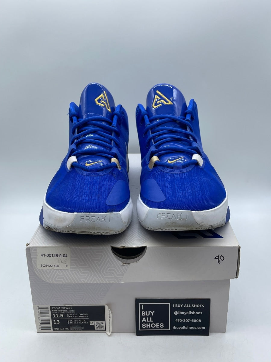Nike Zoom Freak 1 Greece 11.5 (Moderately Worn Pre-Owned) - Image 2