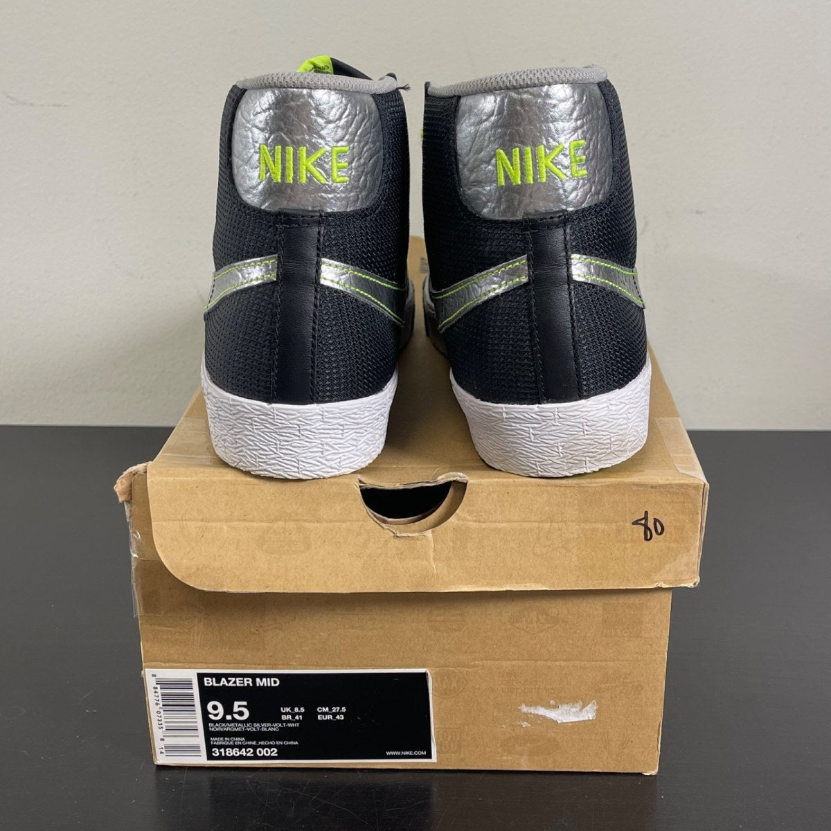 Nike Blazer Mid 9.5 (Moderately Worn Pre-Owned)Nike - Image 4