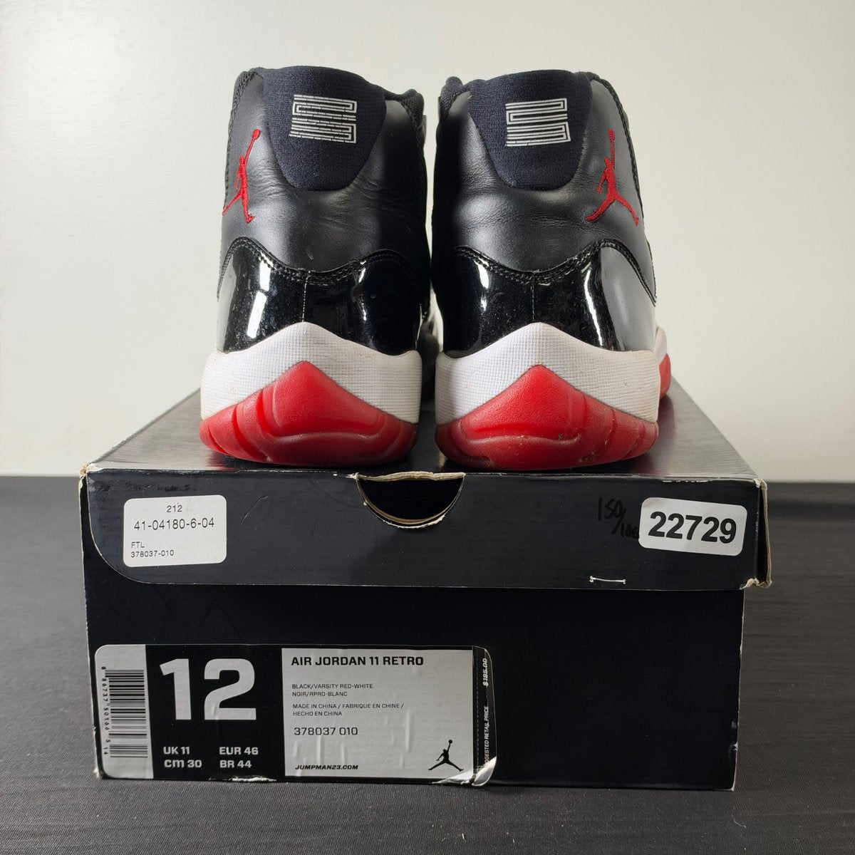Jordan 11 Retro Playoffs (2012) (Size 12) - Image 5