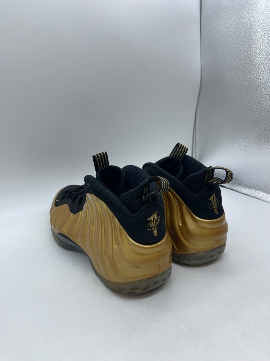 Nike Air Foamposite One Metallic Gold 10 (Moderately Worn Pre-Owned)NikeMetallic Gold/Metallic Gold-Black - Image 4
