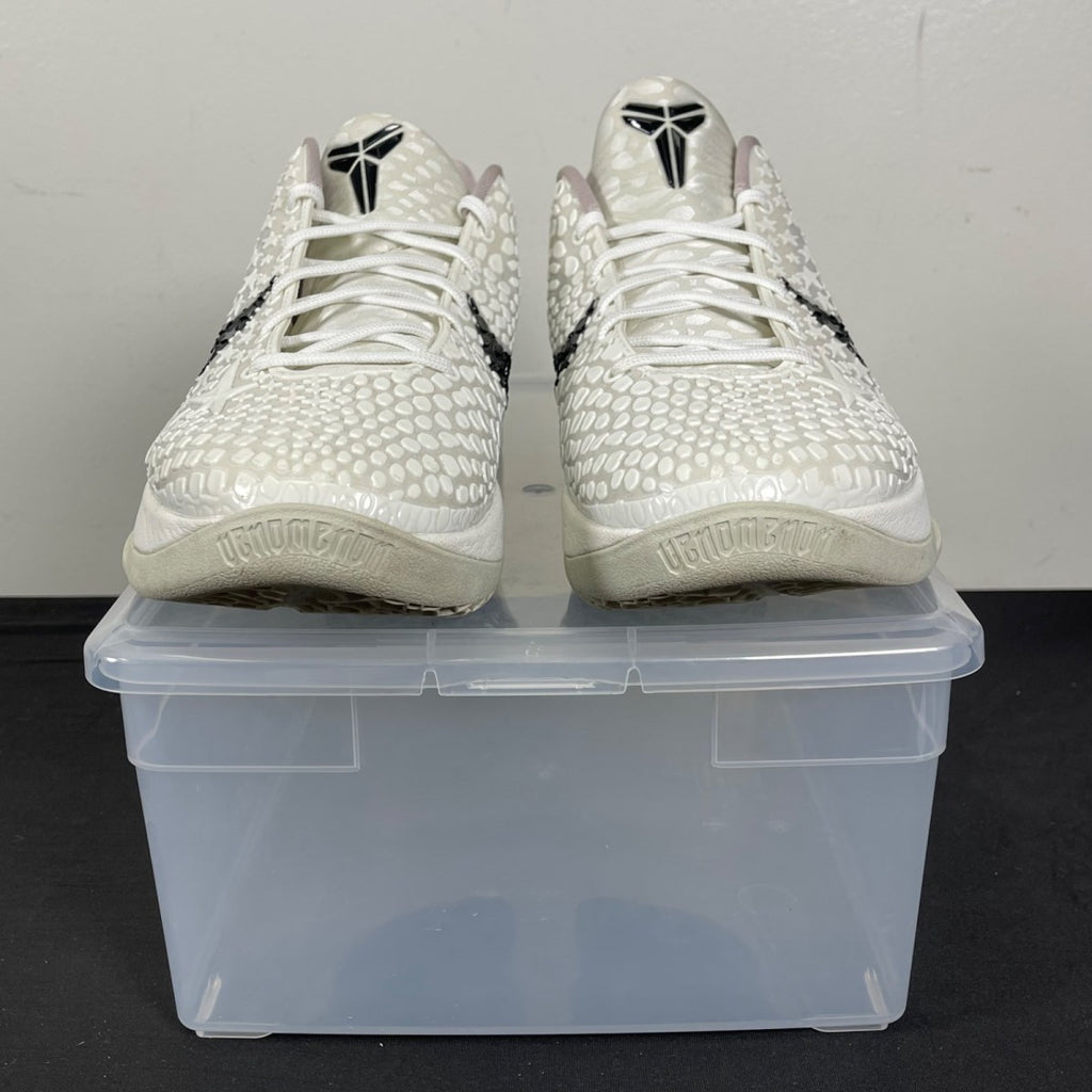 Nike Kobe 6 Protro Sail All-Star 12 (Moderately Worn Pre-Owned)NikeSail/Black/Light Bone/White/Platinum Violet - Image 2
