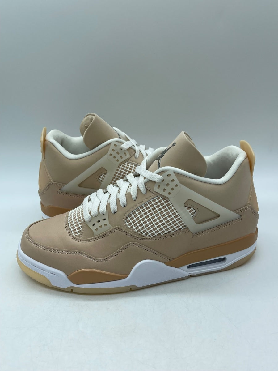 Jordan 4 Retro Shimmer (Women's) 11.5W (Moderately Worn Pre-Owned)JordanShimmer/Bronze Eclipse-Orange Quartz-Metallic Silver - Image 1