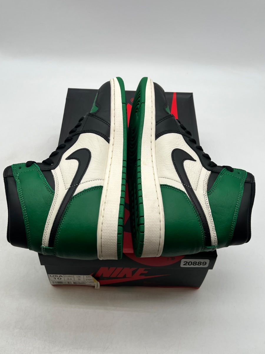 Jordan 1 Retro High Pine Green 10 (Moderately Worn Pre-Owned) - Image 9