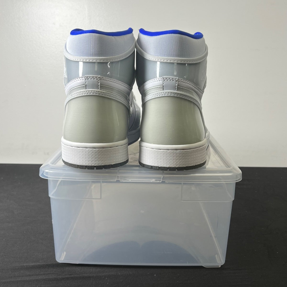 Jordan 1 Retro High Zoom White Racer Blue (Size 13) - Image 4