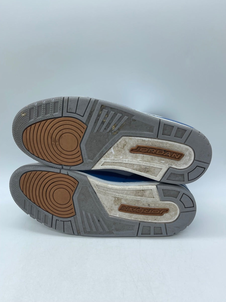 Jordan 3 Retro Wizards 10.5 (Moderately Worn Pre-Owned)JordanWhite/True Blue/Metallic Copper/Cement Grey - Image 7