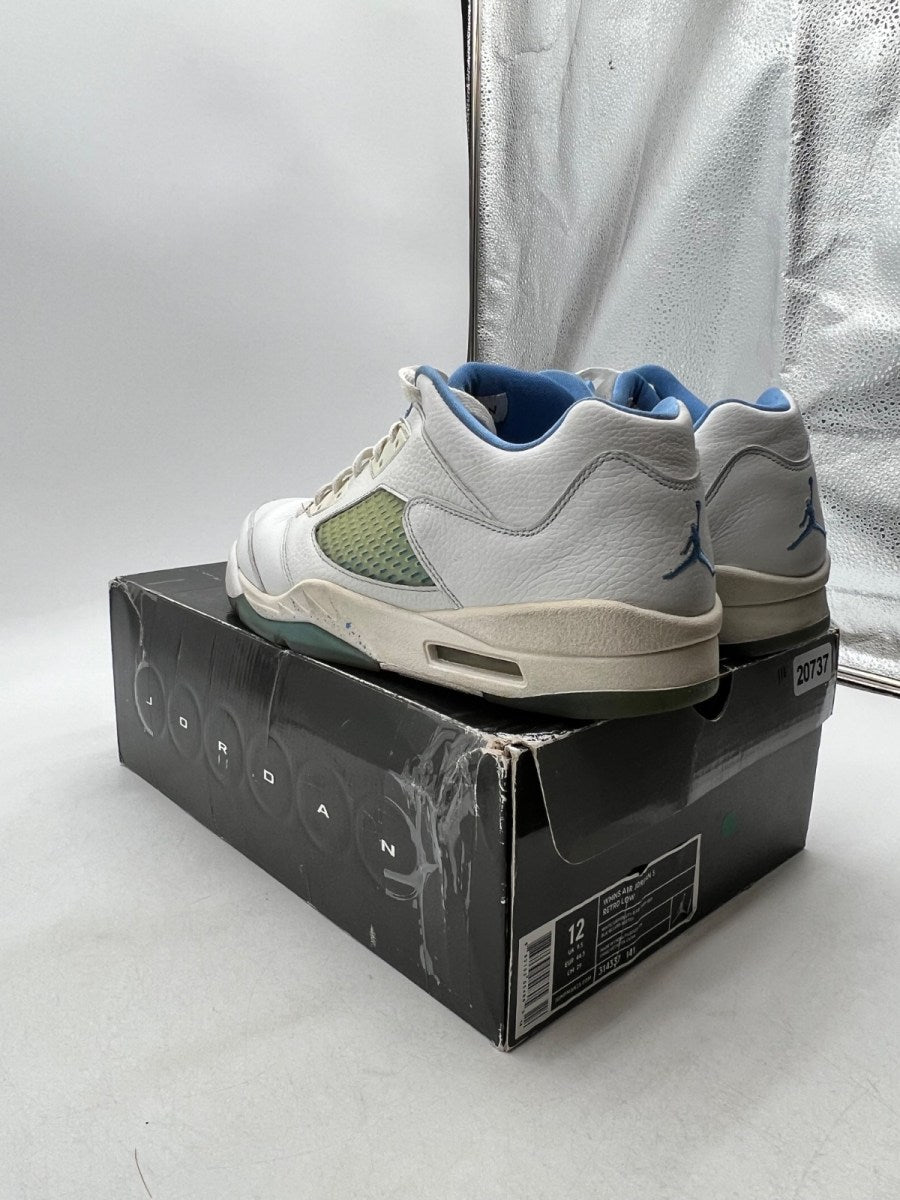 Jordan 5 Retro Low University Blue (Women's) 12W (Moderately Worn Pre-Owned) - Image 5