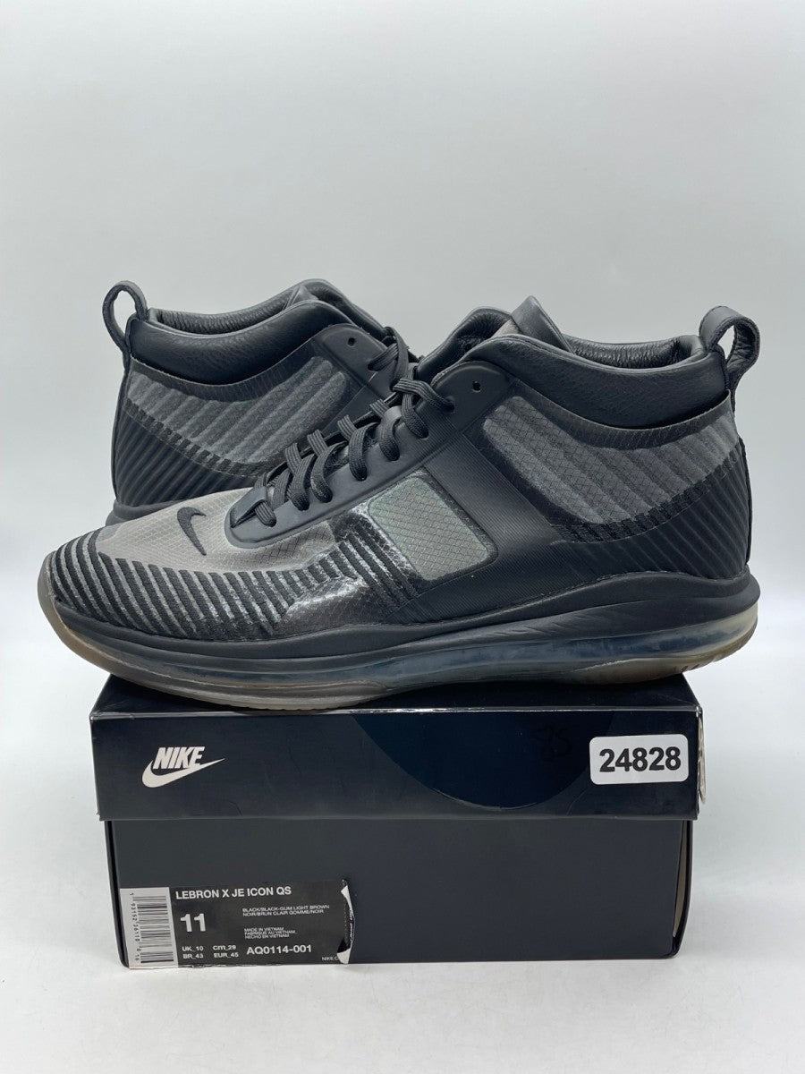 Nike LeBron Icon John Elliott Black 11 (Moderately Worn Pre-Owned)NikeBlack/Black-Gum Light Brown - Image 1