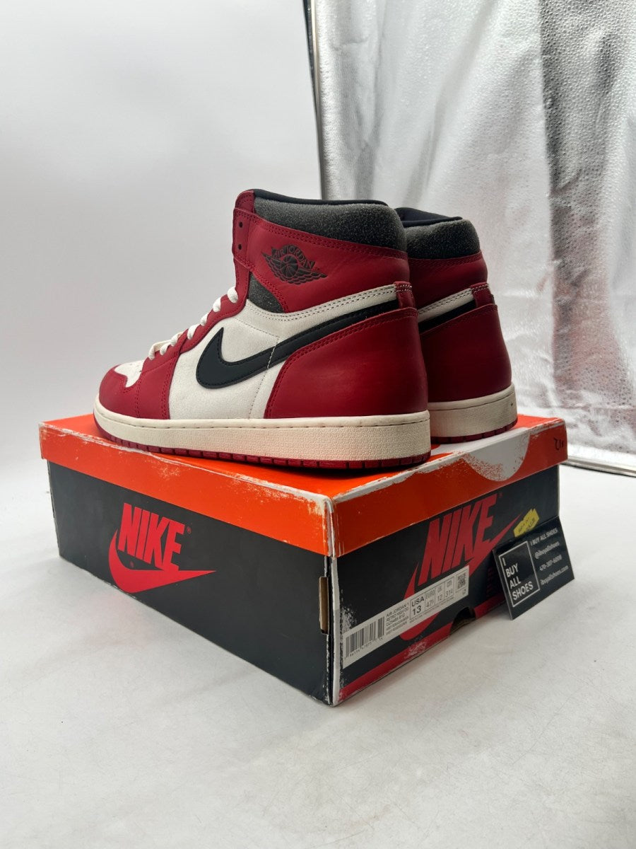 Jordan 1 Retro High OG Chicago Lost and Found 13 (Lightly Worn Pre-Owned) - Image 4