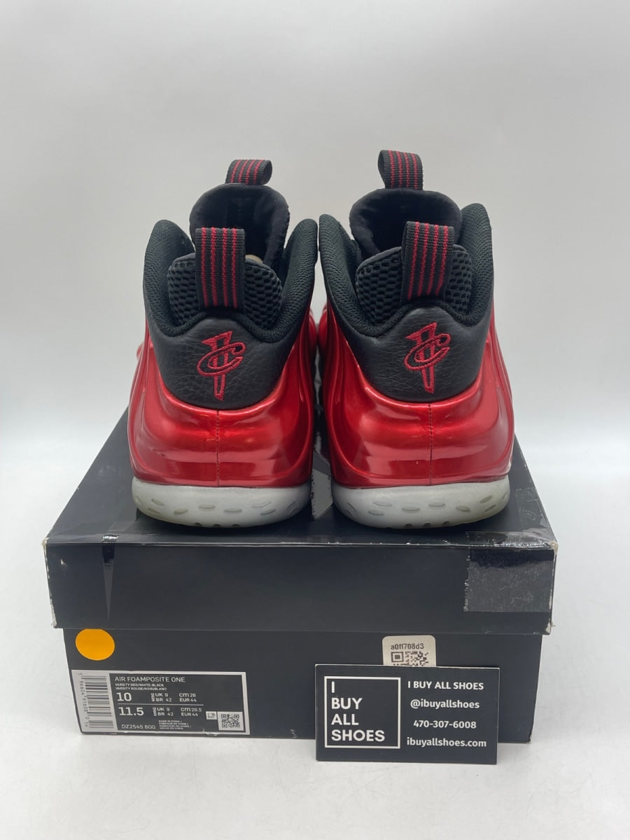 Nike Air Foamposite One Metallic Red (2023) 10 (Moderately Worn Pre-Owned) - Image 3