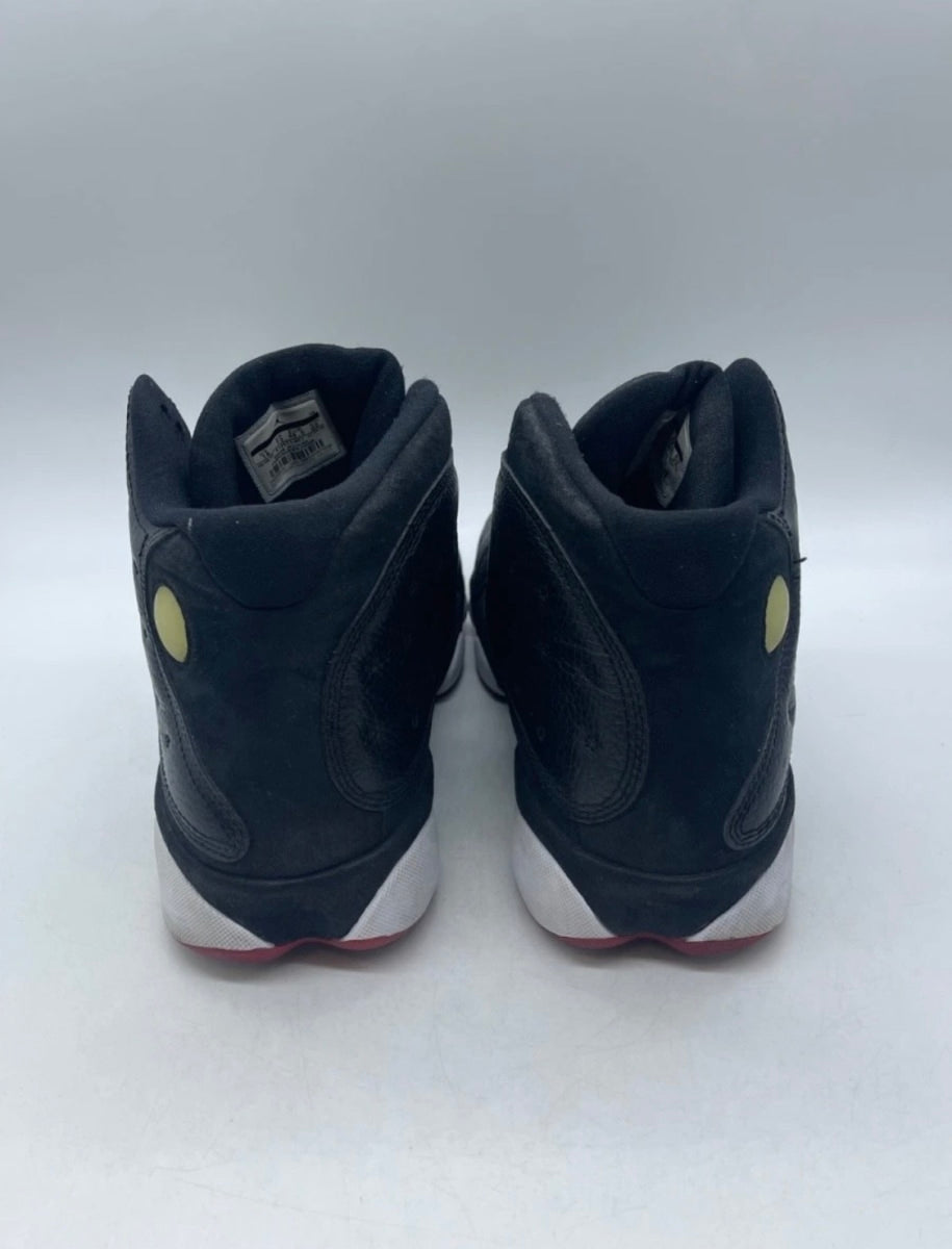 Jordan 13 Retro Playoffs (2011) 14 (Heavily Worn Pre-Owned)JordanBlack/Varsity Red-White-Vibrant Yellow - Image 3