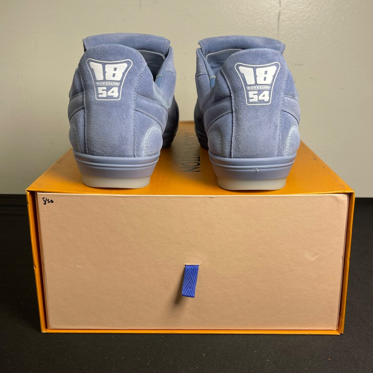 Louis Vuitton LV Footprint Soccer Blue (Size 9.5) - Image 4