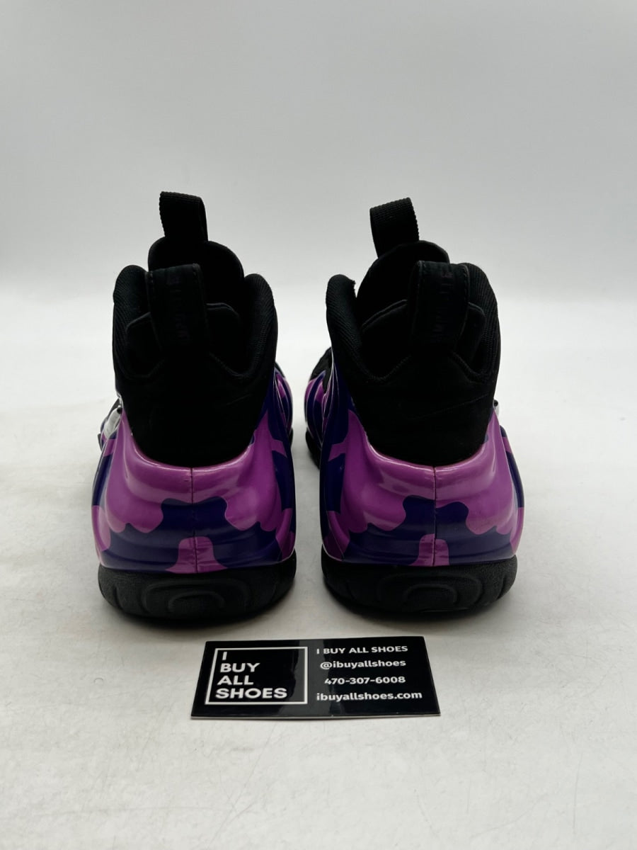 Nike Air Foamposite Pro Purple Camo 9 (Lightly Worn Pre-Owned) - Image 3
