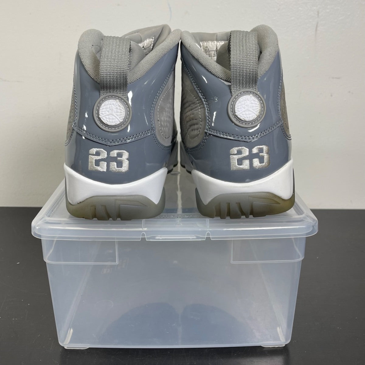 Jordan 9 Retro Cool Grey (2025) 10.5 (Moderately Worn Pre-Owned)JordanMedium Grey/White-Cool Grey - Image 4