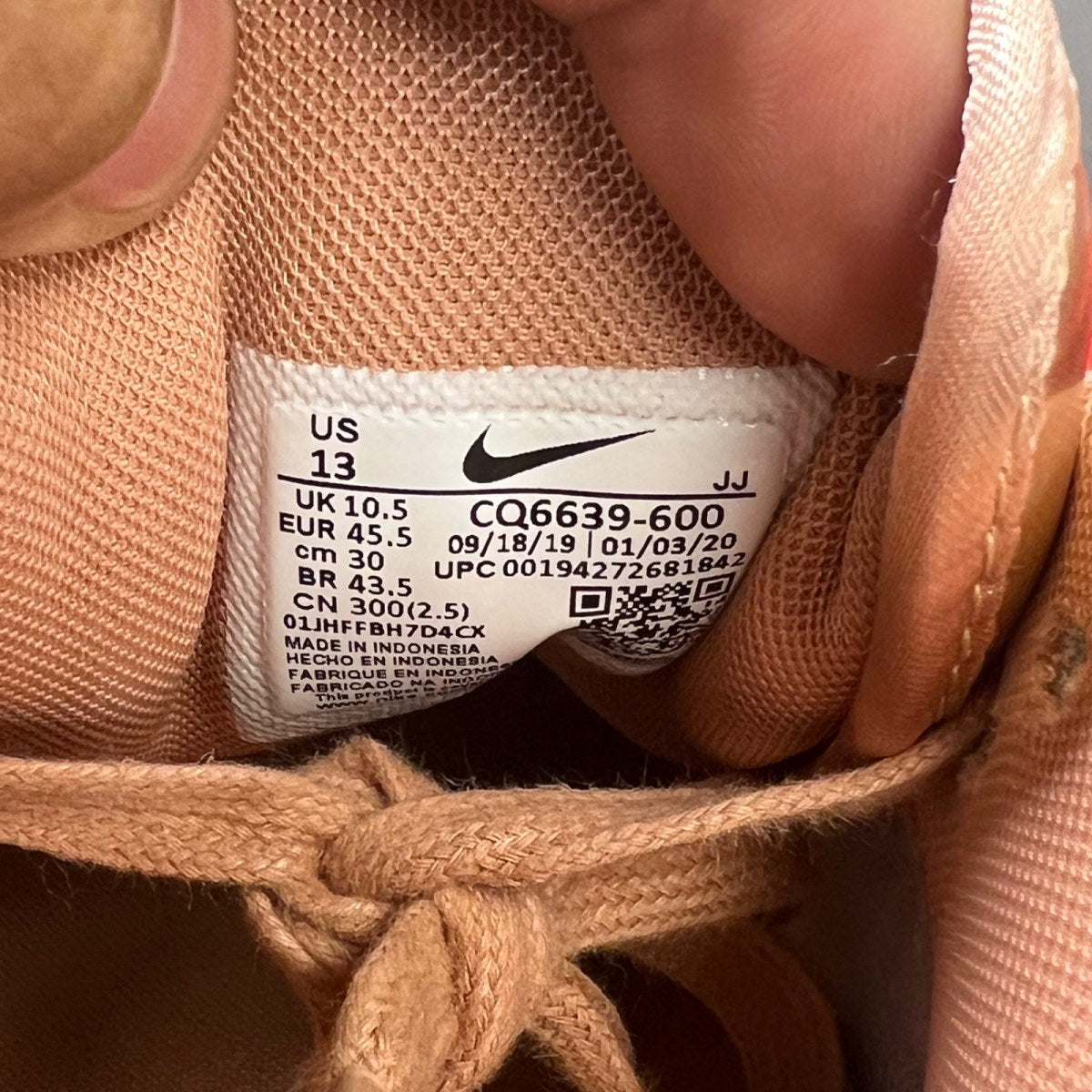 Nike Air Max 90 Metallic Rose Gold (2020) (Women's) (Size 13W) - Image 7