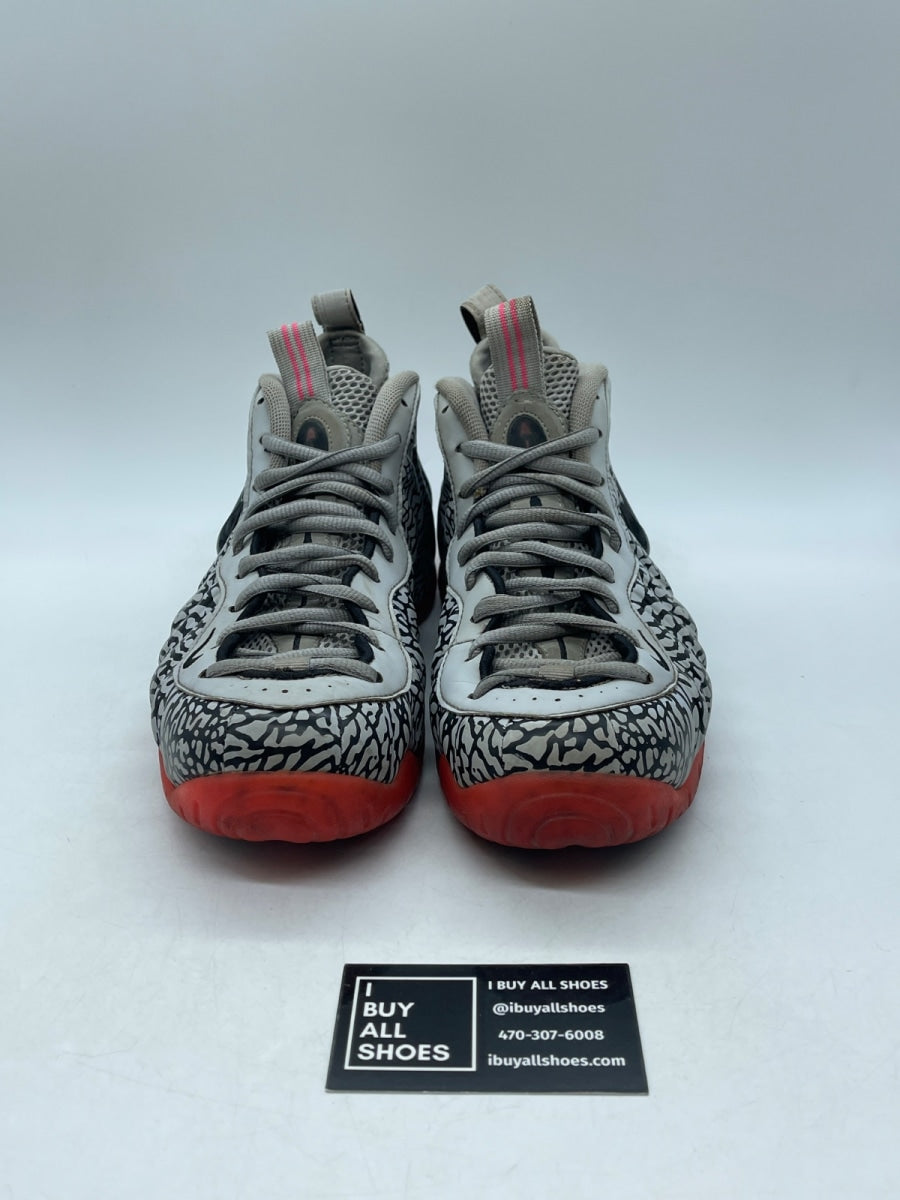 Nike Air Foamposite Pro Elephant Print 9.5 (Heavily Worn Pre-Owned) - Image 2